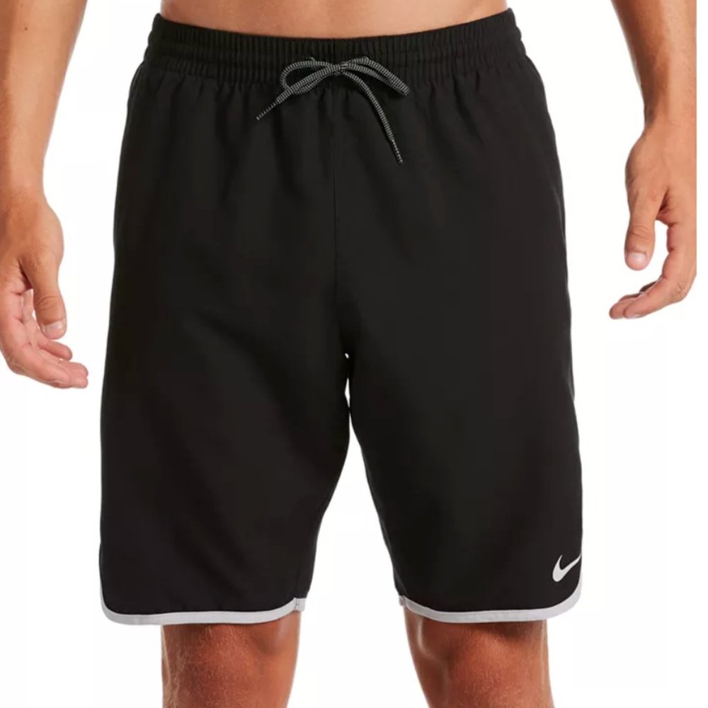 NWT Nike Diverge Volley Swim Shorts Black L - Picture 1 of 10